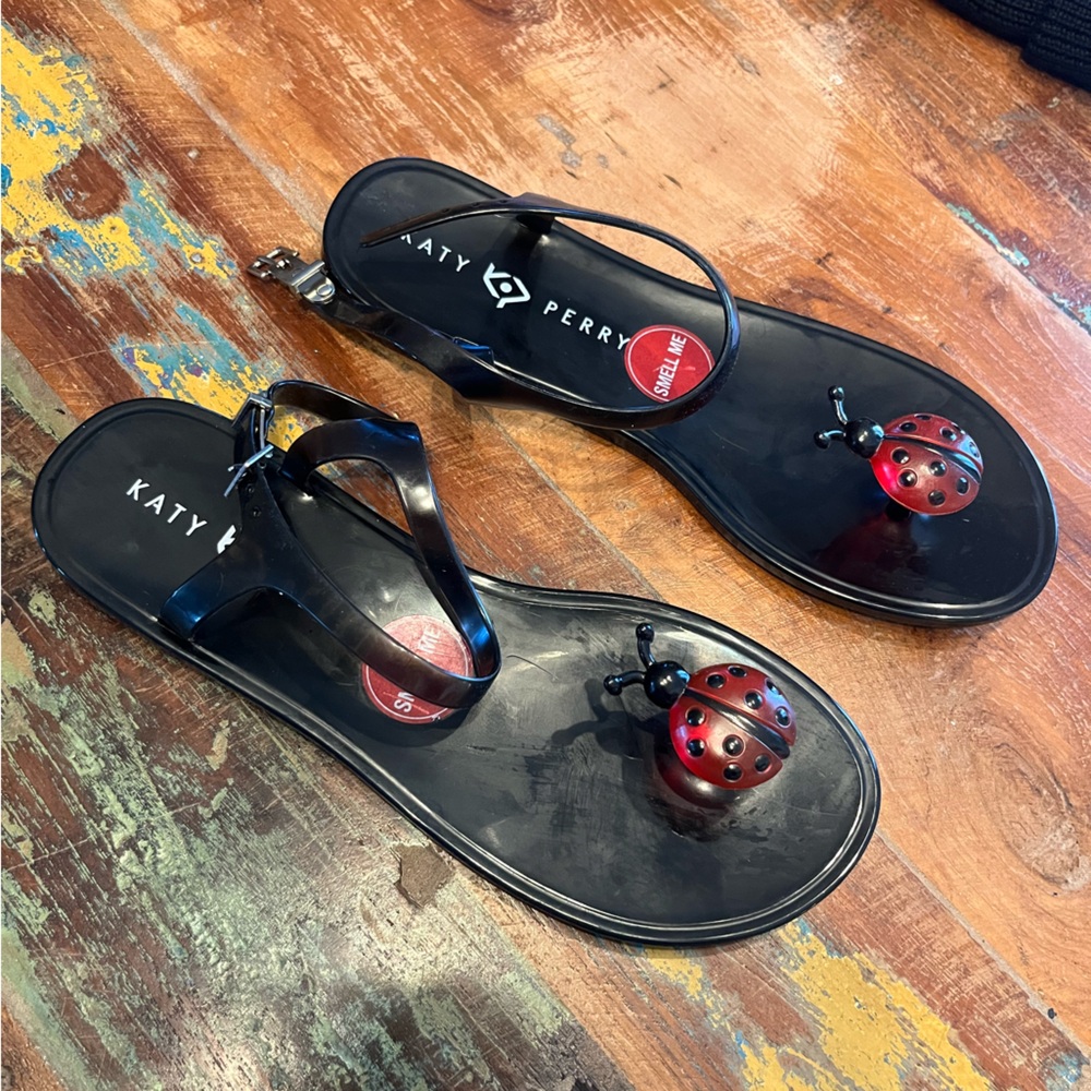 New Katy Perry Ladybug Sandals